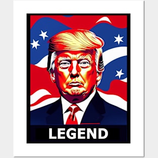 Trump Legend Posters and Art